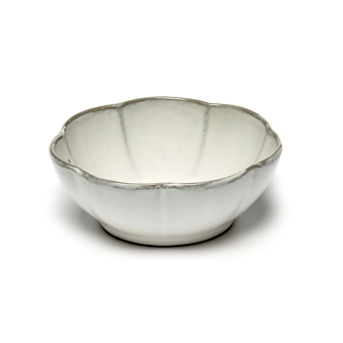 Bol rond blanc grès émaillé Ø 13 cm Inku - SERAX New