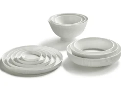 Bol rond blanc porcelaine bone china Ø 18 cm Nido - SERAX Discount