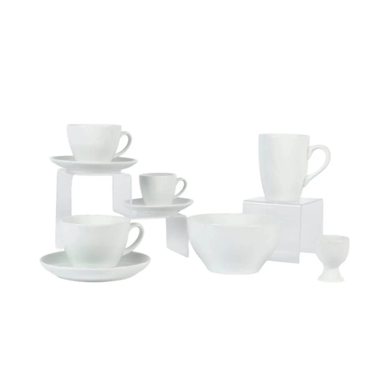 PRO.MUNDI Bol rond blanc porcelaine 63 cl Ø 14 cm Emotions Hot