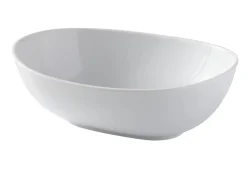 ESSENTIALS COLLECTION Bol rond blanc porcelaine 18 cm Bazik Online