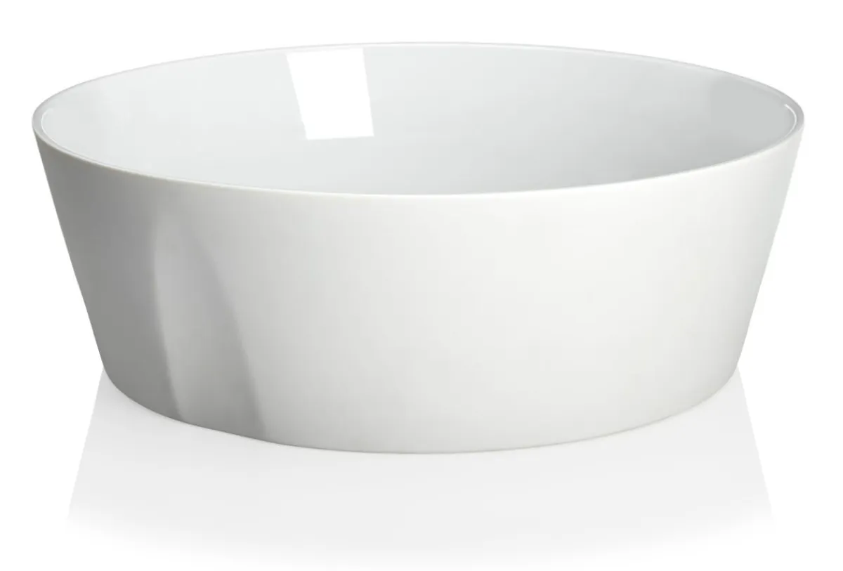 Bol rond blanc porcelaine Ø 24 cm La Vaisselle De L'econome - DEGRENNE New