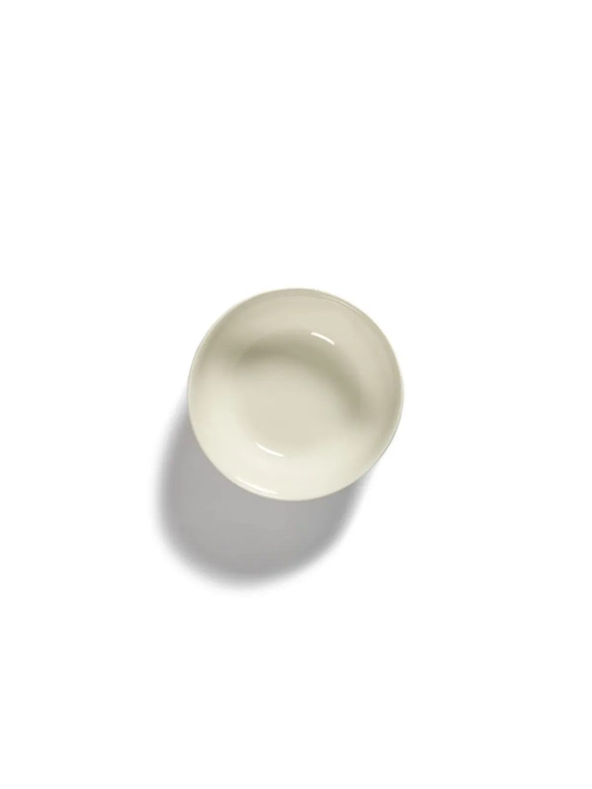 Bol rond blanc swirl - stripes bleu grès émaillé Ø 18 cm Feast By Ottolenghi - SERAX Clearance