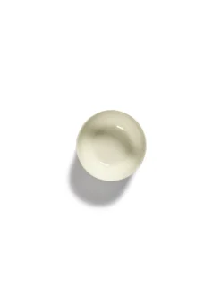Bol rond blanc swirl - stripes bleu grès émaillé Ø 16 cm Feast By Ottolenghi - SERAX Clearance