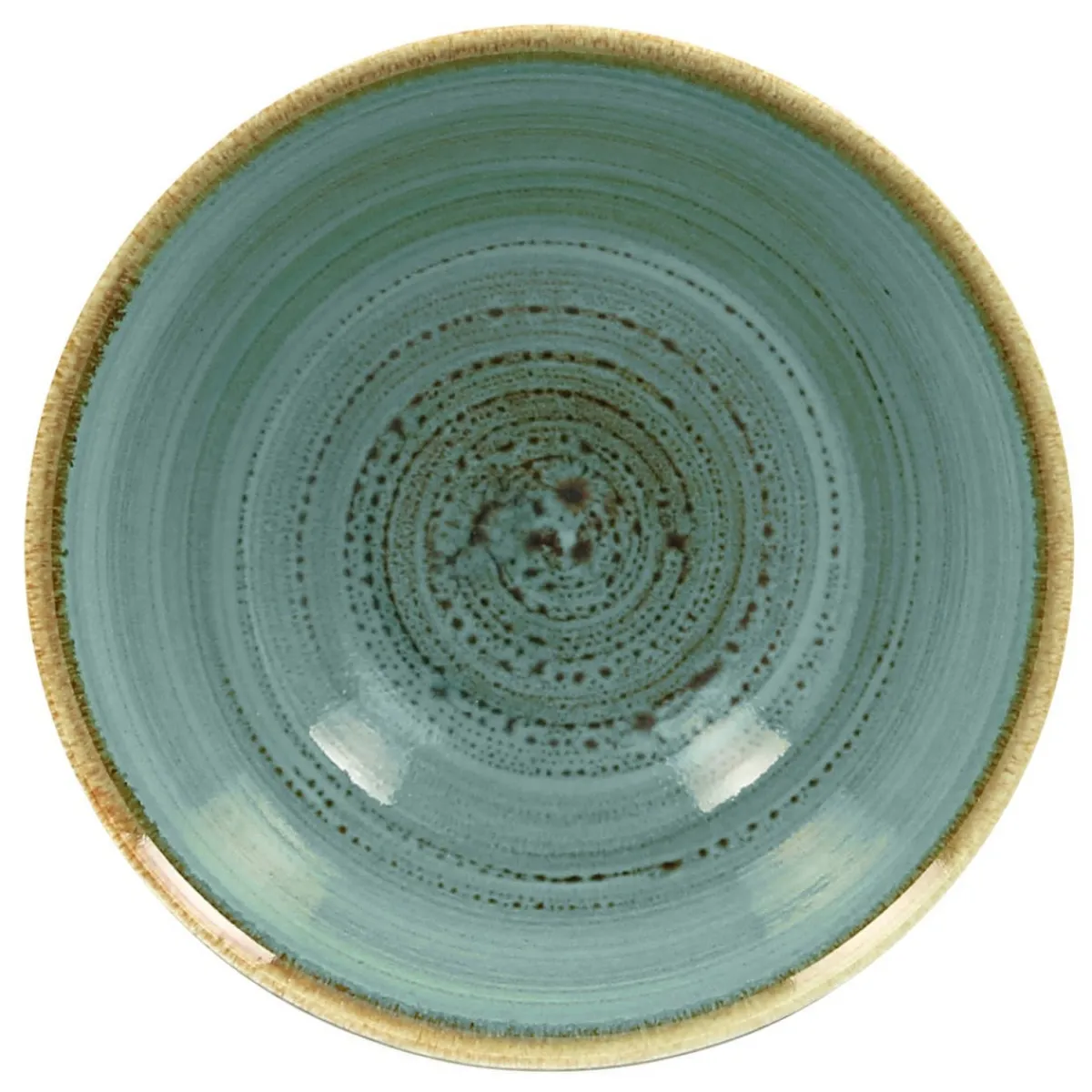 Bol rond bleu porcelaine vitrifiée Ø 16 cm Twirl - RAK Hot