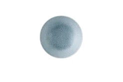 Bol rond bleu porcelaine vitrifiée Ø 22 cm Raku Topaz - CHURCHILL Sale