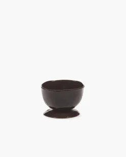 SERAX Bol rond ébène grès émaillé Ø 13 cm La Mère Outlet
