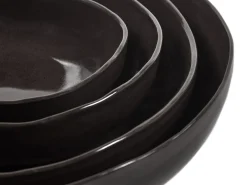 Bol rond ébène grès émaillé Ø 22 cm La Mère - SERAX Sale