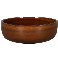 Bol rond cuivre porcelaine vitrifiée Ø 16 cm stone Ease - RAK Best
