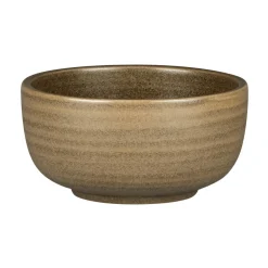 Bol rond Dark Brown porcelaine vitrifiée Ø 12 cm Selva - RAK
