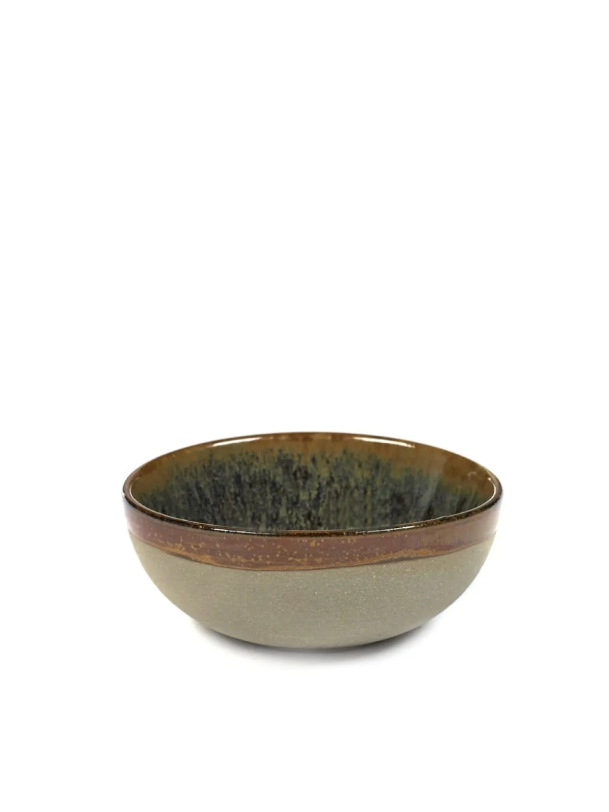 Bol rond gris grès émaillé Ø 11 cm Surface - SERAX New
