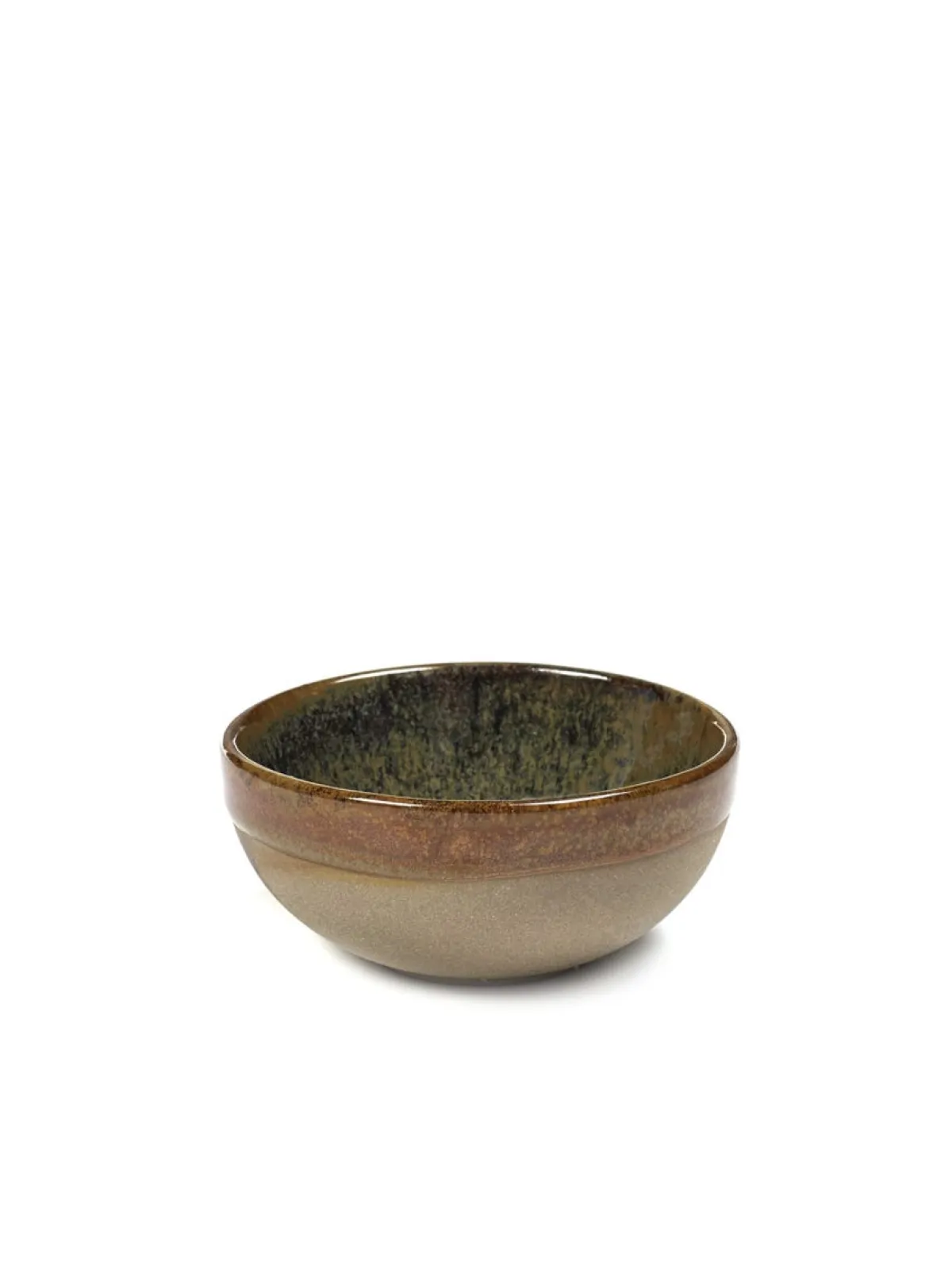 SERAX Bol rond gris grès émaillé Ø 9 cm Surface New