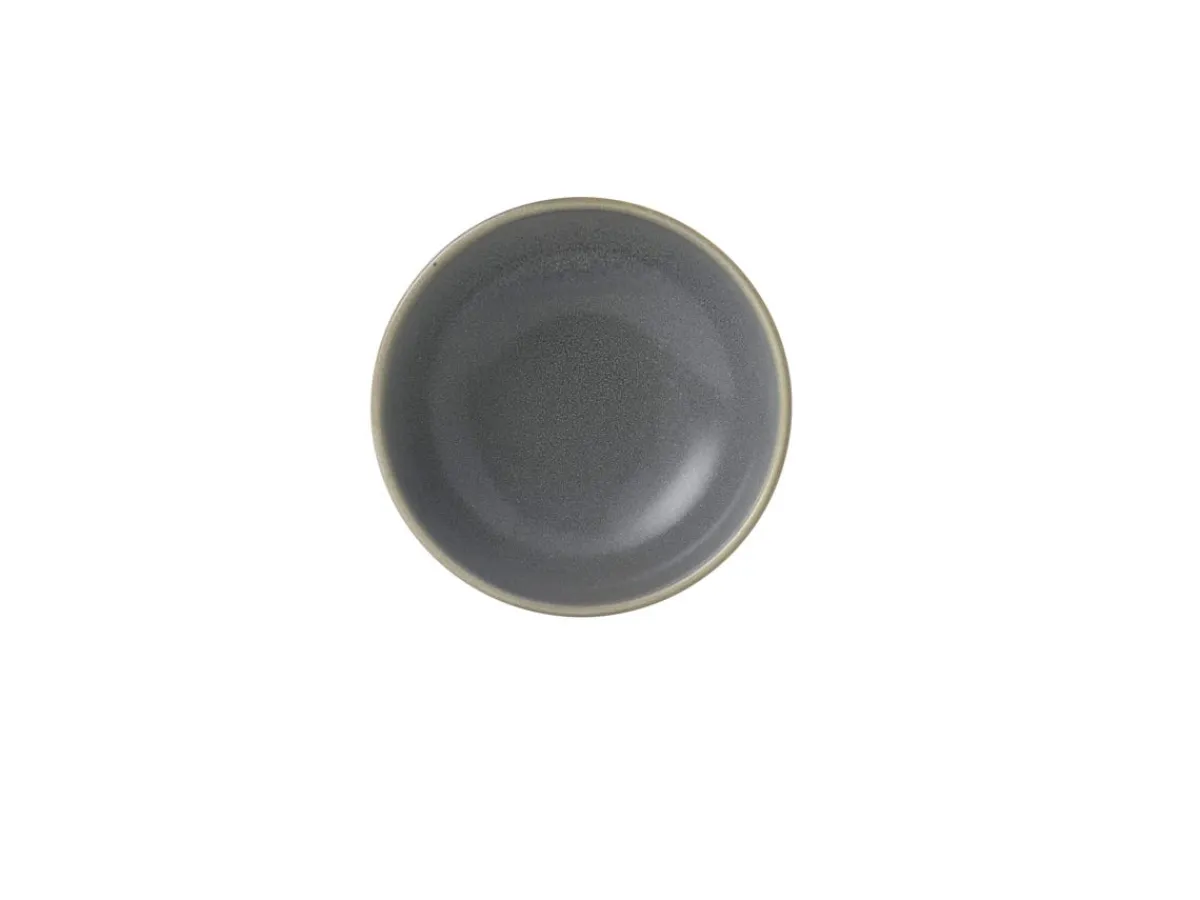 Bol rond gris porcelaine Ø 17,8 cm Evo Granite - DUDSON New