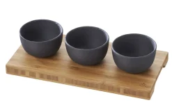 REVOL Bol rond gris porcelaine culinaire Ø 10 cm Basalt Clearance