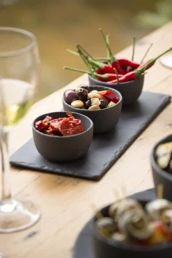 REVOL Bol rond gris porcelaine culinaire Ø 7,5 cm Basalt Sale