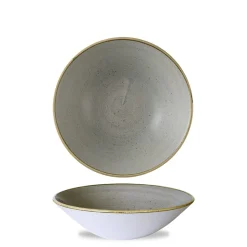 CHURCHILL Bol rond gris porcelaine vitrifiée Ø 19 cm Stonecast Grey Best
