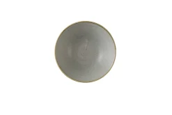 Bol rond gris porcelaine vitrifiée Ø 22 cm Stonecast Grey - CHURCHILL Discount