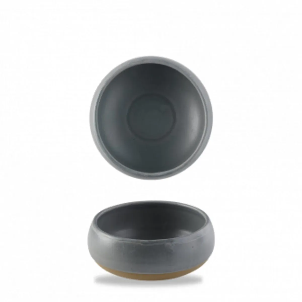 CHURCHILL Bol rond gris porcelaine vitrifiée Ø 15,5 cm Emerge Seatle Hot