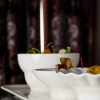 Bol rond ivoire porcelaine vitrifiée Ø 13 cm Aurea - RAK Discount