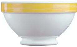 Bol rond jaune verre opal 51 cl Ø 13 cm Brush - ARCOROC Outlet
