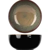 PROOF Bol rond noir porcelaine Ø 10 cm Bogota New