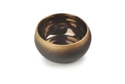 REVOL Bol rond noir porcelaine culinaire Ø 12,6 cm Solstice