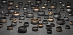 REVOL Bol rond noir porcelaine culinaire Ø 7,3 cm Solstice Best