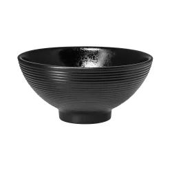 RAK Bol rond noir porcelaine vitrifiée 45 cl Ø 14 cm Edge New