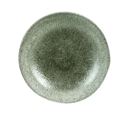CHURCHILL Bol rond noir porcelaine vitrifiée Ø 22 cm Raku Quartz