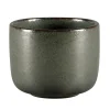 RAK Bol rond noir porcelaine vitrifiée Ø 10 cm stone Ease Hot