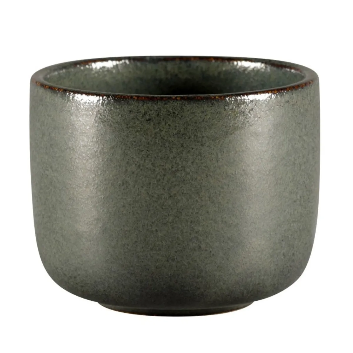 RAK Bol rond noir porcelaine vitrifiée Ø 10 cm stone Ease Hot