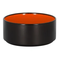 RAK Bol rond orange porcelaine vitrifiée Ø 14 cm Fire New