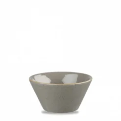 CHURCHILL Bol rond peppercorn porcelaine vitrifiée Ø 12,1 cm Stonecast Grey New