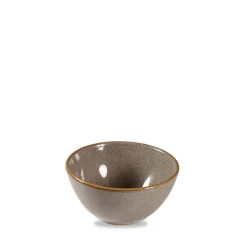 CHURCHILL Bol rond peppercorn porcelaine vitrifiée Ø 13 cm Stonecast Grey