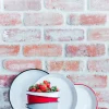 PRO.MUNDI Bol rond rouge grès émaillé Ø 16 cm Bistrot New