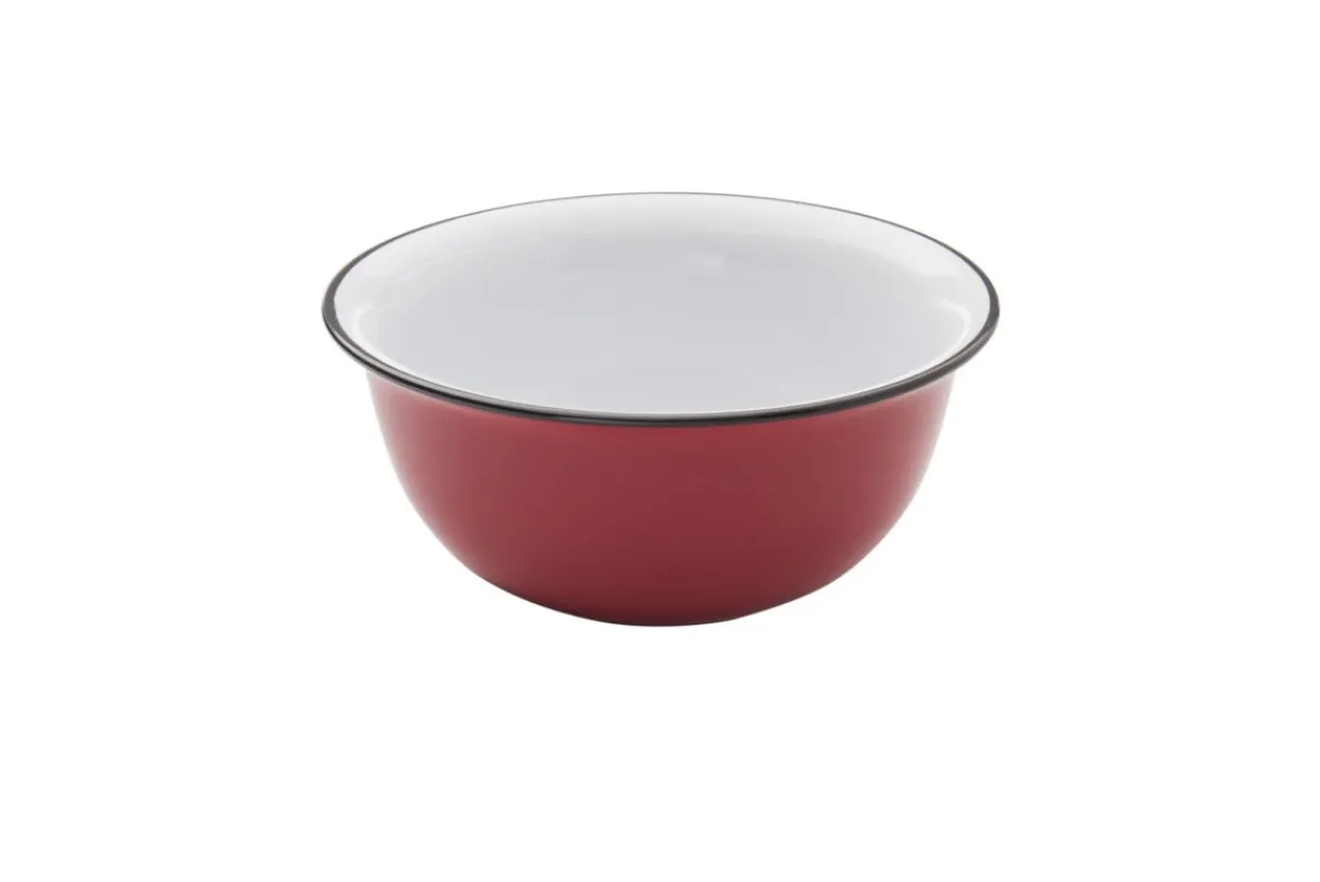 PRO.MUNDI Bol rond rouge grès émaillé Ø 16 cm Bistrot New
