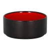 RAK Bol rond rouge porcelaine vitrifiée Ø 12 cm Fire Clearance