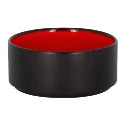 RAK Bol rond rouge porcelaine vitrifiée Ø 12 cm Fire Clearance
