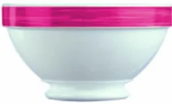 Bol rond rouge verre opal 51 cl Ø 13 cm Brush - ARCOROC New