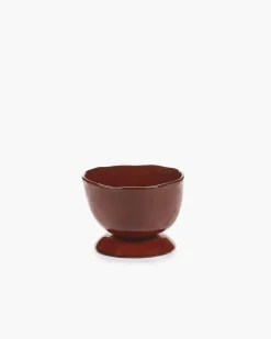 SERAX Bol rond Venetian red grès émaillé Ø 13 cm La Mère Discount