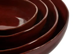 SERAX Bol rond Venetian red grès émaillé Ø 22 cm La Mère Best