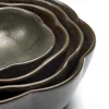 SERAX Bol rond vert grès émaillé Ø 15 cm Inku Outlet