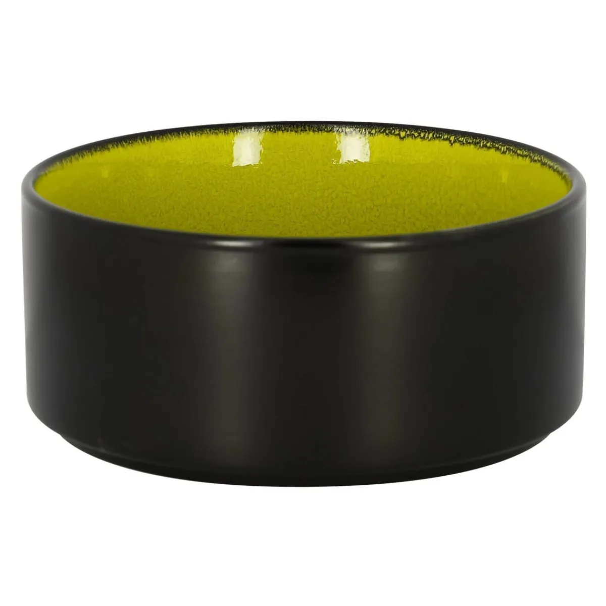 RAK Bol rond vert porcelaine vitrifiée Ø 16 cm Fire Best