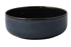 VILLEROY & BOCH Bol à salade / légumes rond denim bleu porcelaine Ø 16 cm Crafted Discount