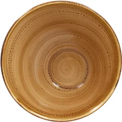 RAK Bol à salade marron porcelaine vitrifiée Ø 21,5 cm Twirl Best