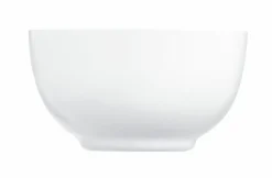 Bol à salade rond blanc verre opal Ø 14,5 cm Evolutions   - ARCOROC Online