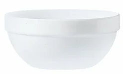 ARCOROC Bol à salade rond blanc verre opal Ø 14 cm Restaurant Outlet
