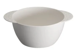 Bol sans couvercle blanc fibre végétale 45 cl Ø 12 cm Lilitouch - SAINT ROMAIN