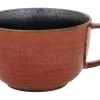 PROOF Bol à soupe brun porcelaine Ø 13 cm Elements Maroon New