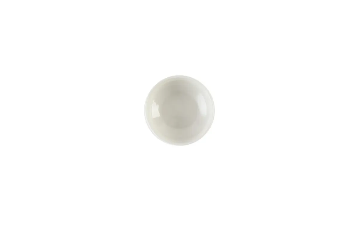 Bol à soupe rond blanc porcelaine vitrifiée Ø 11,5 cm Stonecast Natural - CHURCHILL New