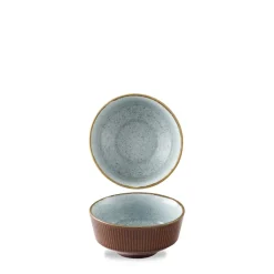 CHURCHILL Bol à soupe rond brun porcelaine vitrifiée Ø 13 cm Stonecast Natural New
